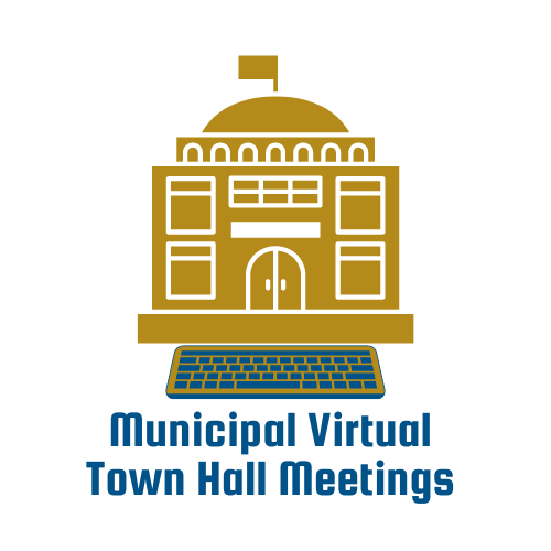Municipal Virtual Town Hall Meetings Logo